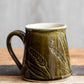 FB Mug - Olive Green Wheat