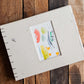 Handbound Photo Album with Watercolour Insert