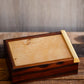 Rosewood Box with Sliding Lid