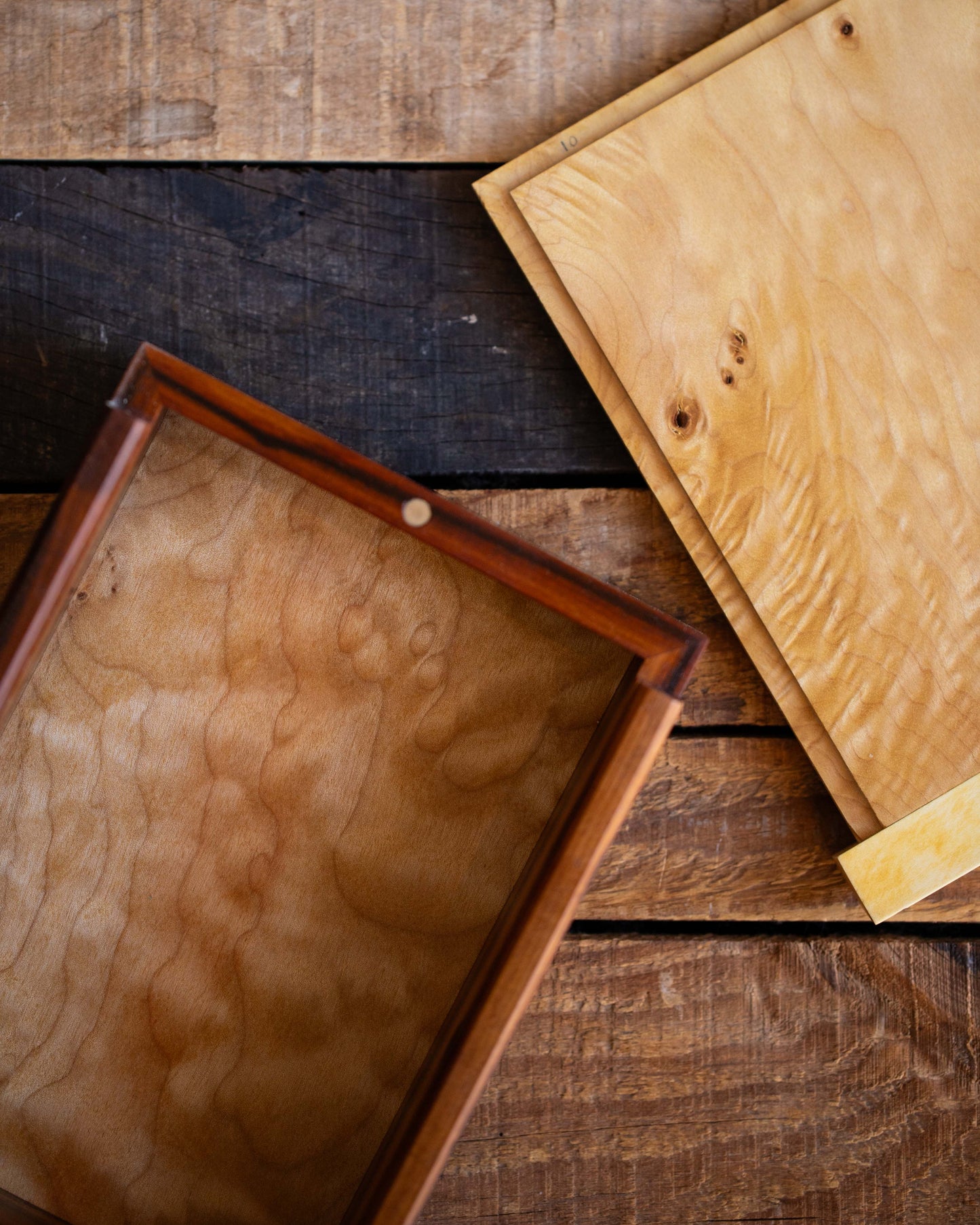 Rosewood Box with Sliding Lid