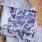 'Bits and Pieces' Purple Silk Scarf