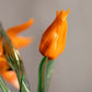 Glass Prairie Lily Sculpture