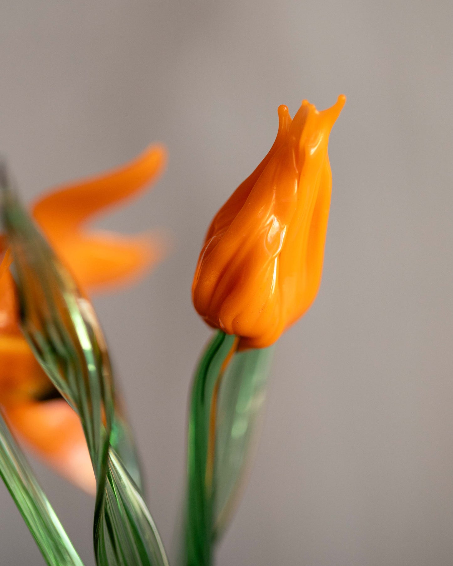 Glass Prairie Lily Sculpture