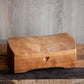 Large Cherry Wood Keepsake Box