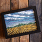 Framed Felted Landscape