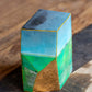 Prairie Facet Sculpture - Spring Green