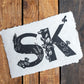 "SK" Print (Black)