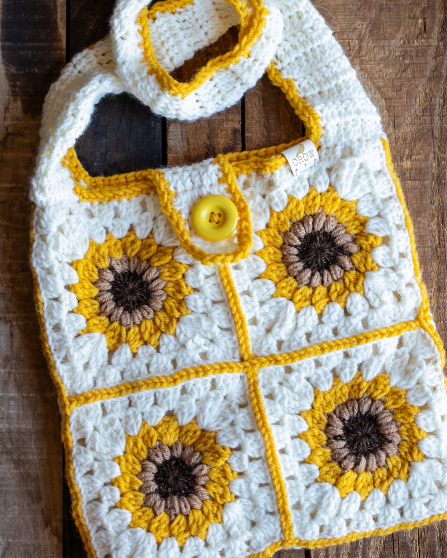 Crochet Daisy Bag