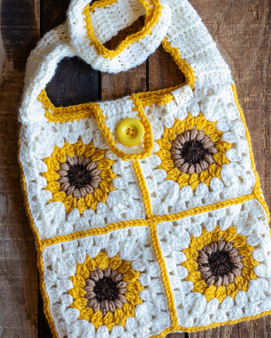 Crochet Daisy Bag