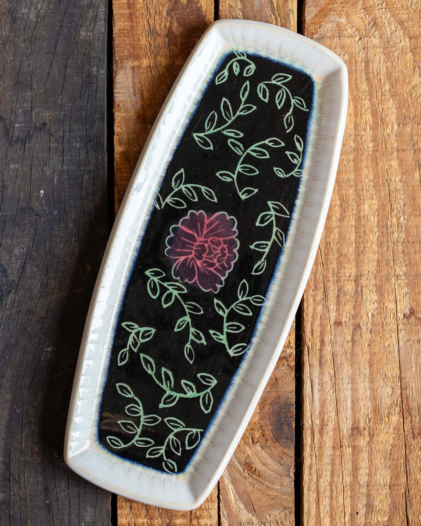 Oblong Ceramic Plate