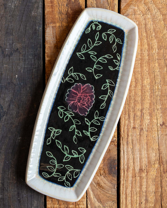 Oblong Ceramic Plate