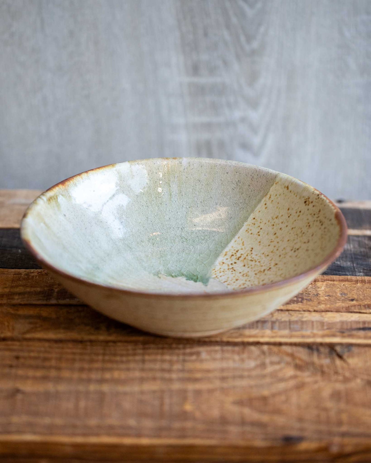 Medium Bowl with Ash Glaze