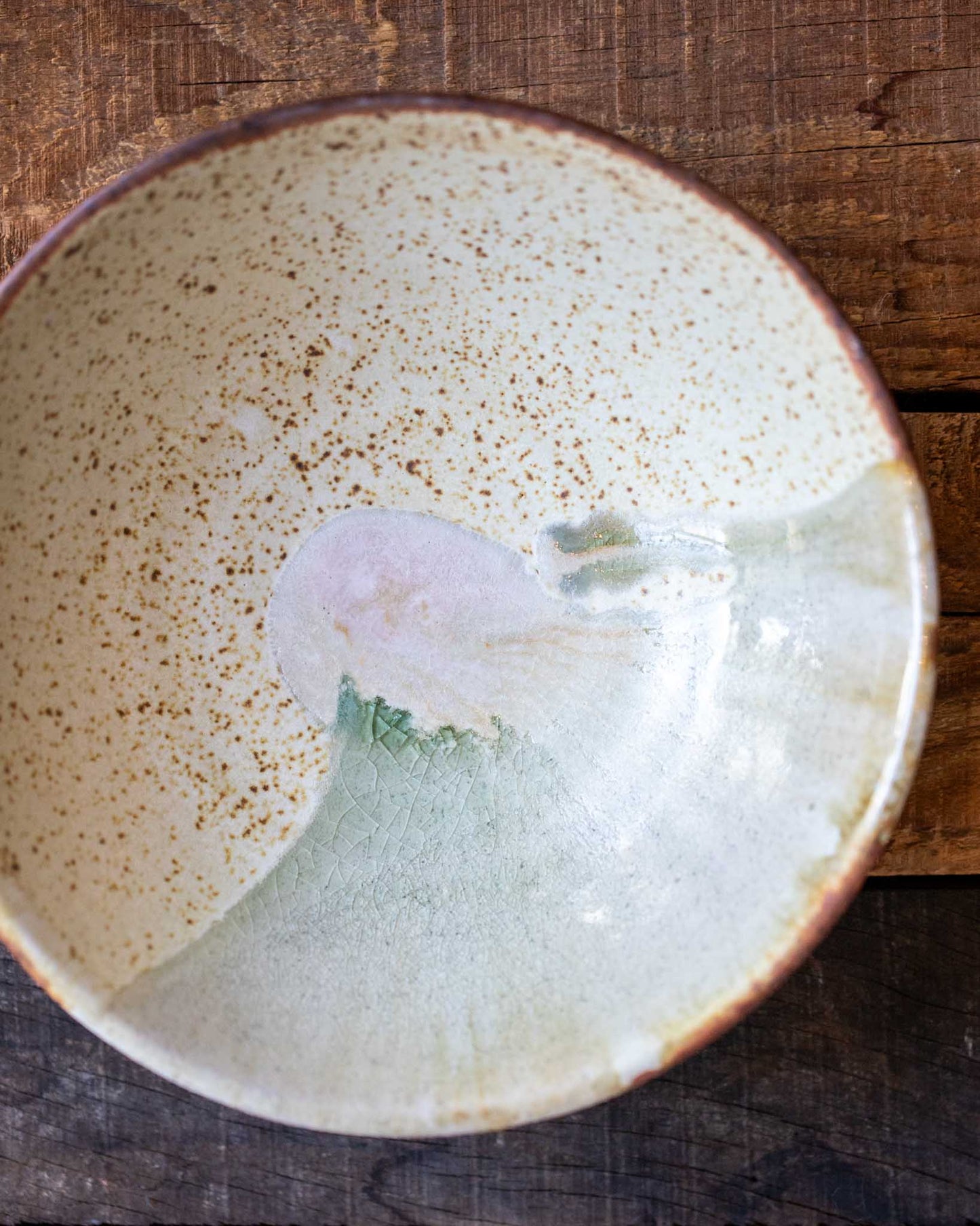Medium Bowl with Ash Glaze