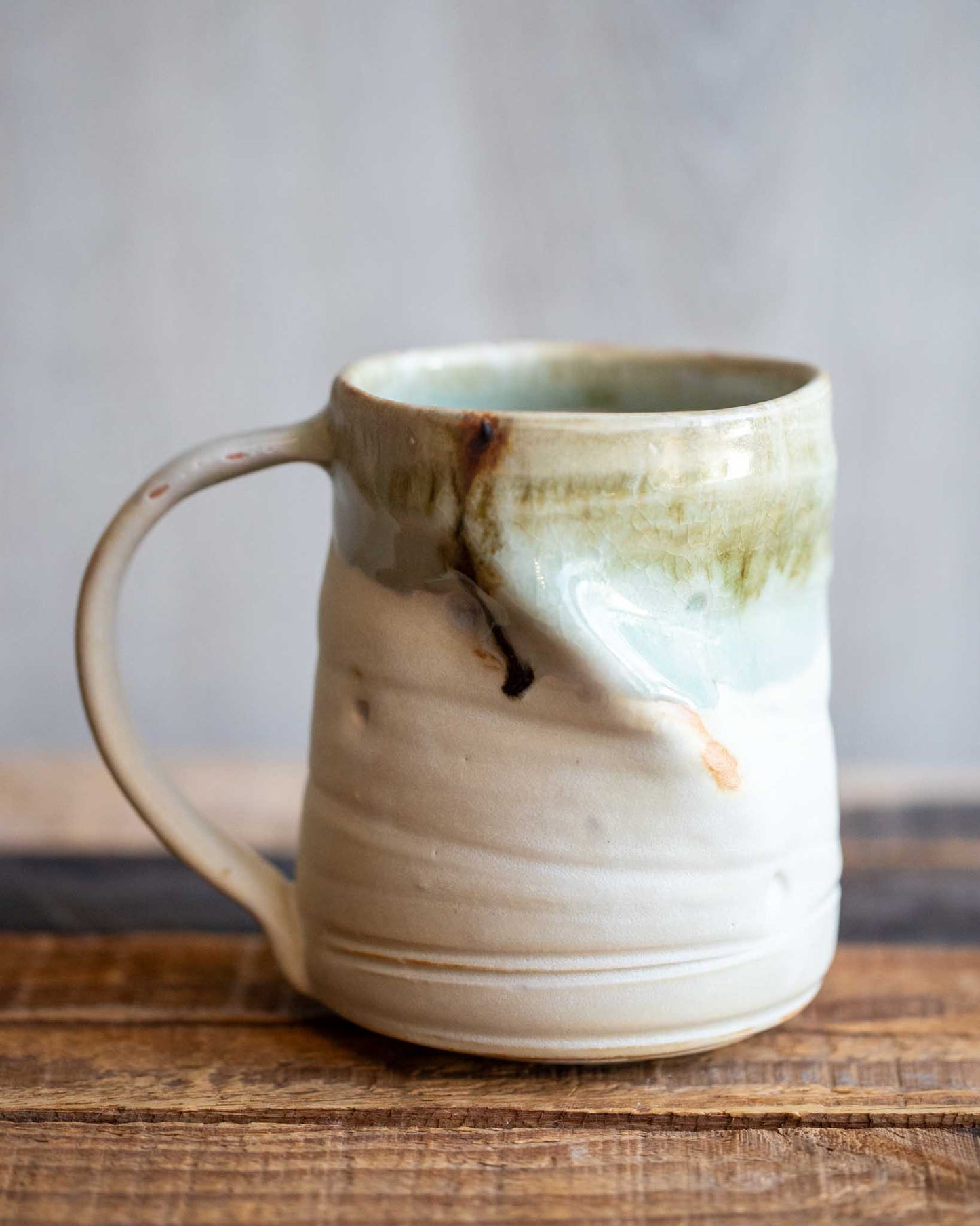 White Altered Mug