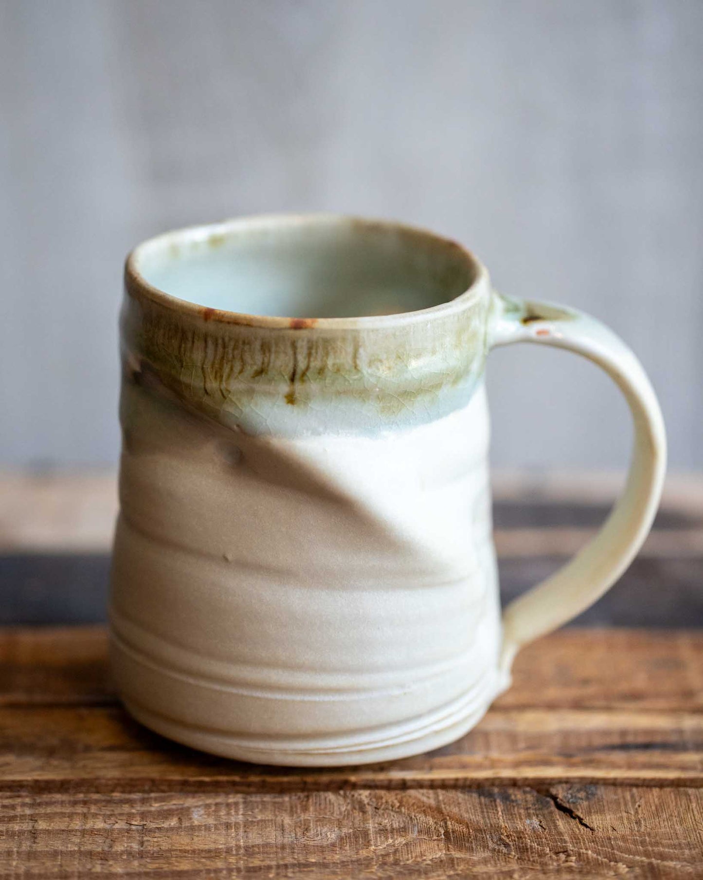 White Altered Mug