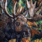 Felted Moose Picture