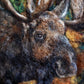 Felted Moose Picture