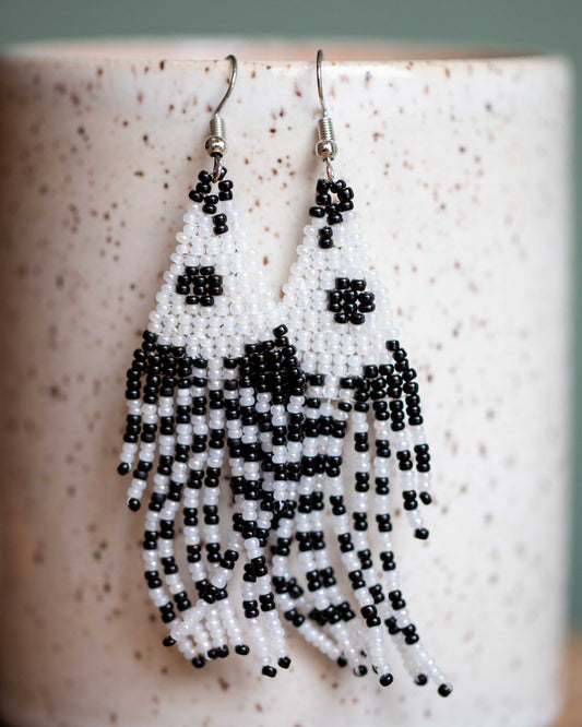 Fish Skeleton Earrings