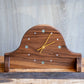 Curved Mantle Clock - Bolivian Rosewood