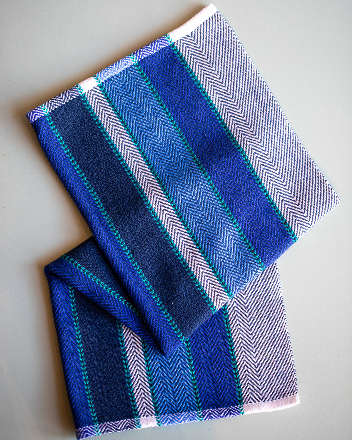 Electric Blue Towel