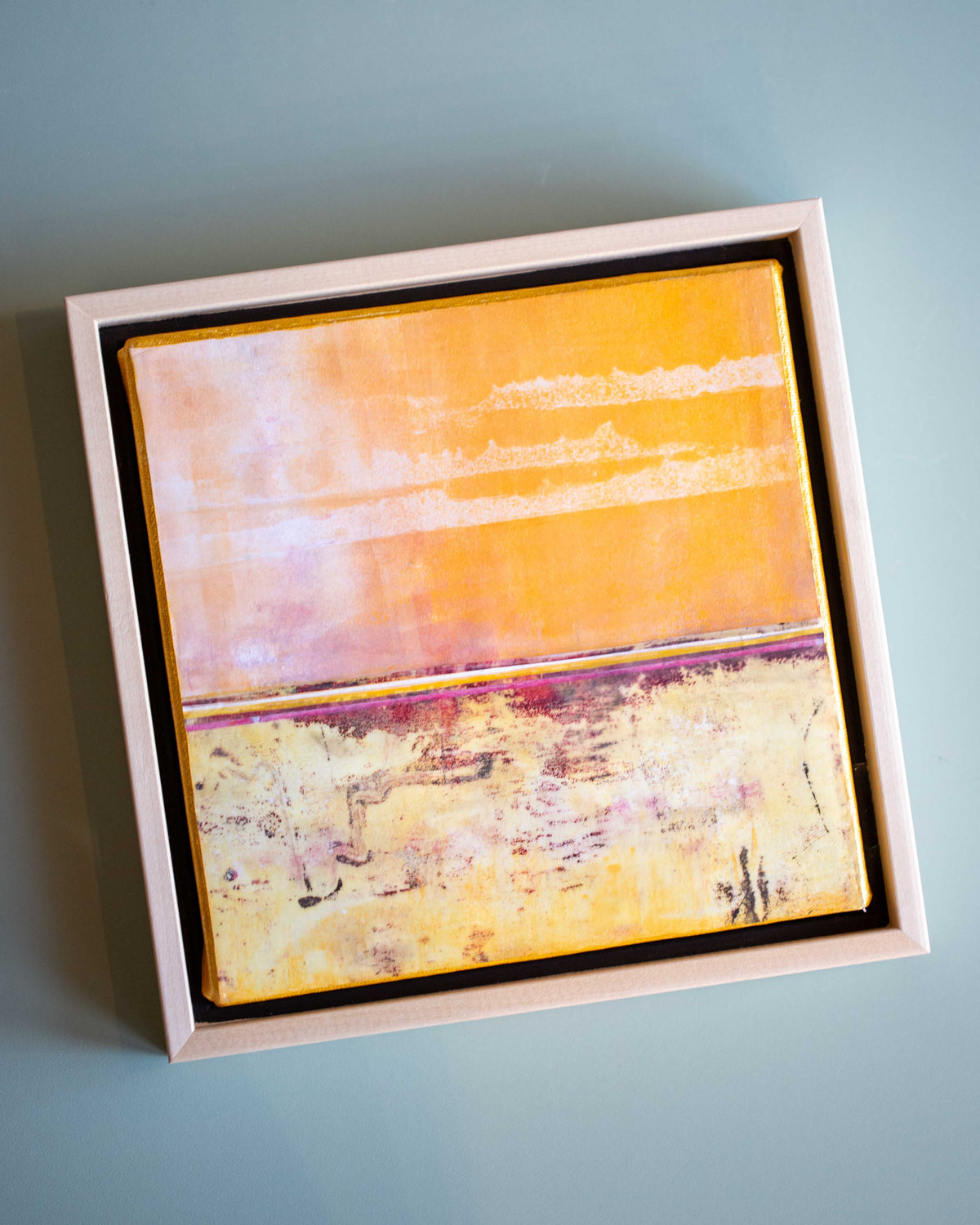 'Horizontal Shift' - Monoprint Collage