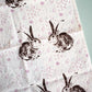 Bunny Clover Tea Towel
