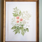 "Fiery Fields Bouquet" Botancial Painting