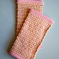 Woven Cloth - Pink, Orange, Green