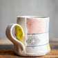 Mug with Quilt Pattern