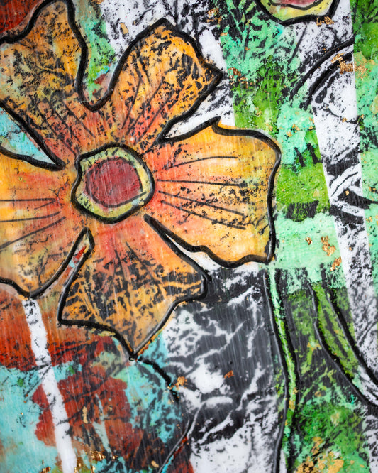 "Garden Note #3" Art Piece