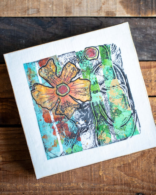 "Garden Note #3" Art Piece