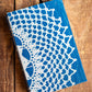 Handmade Book  - Doily Cyanotype Cover