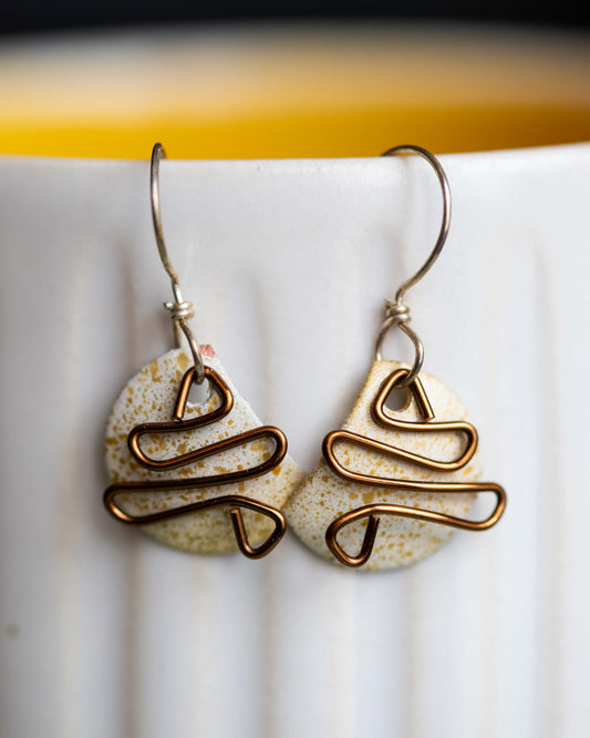 Disc Earrings