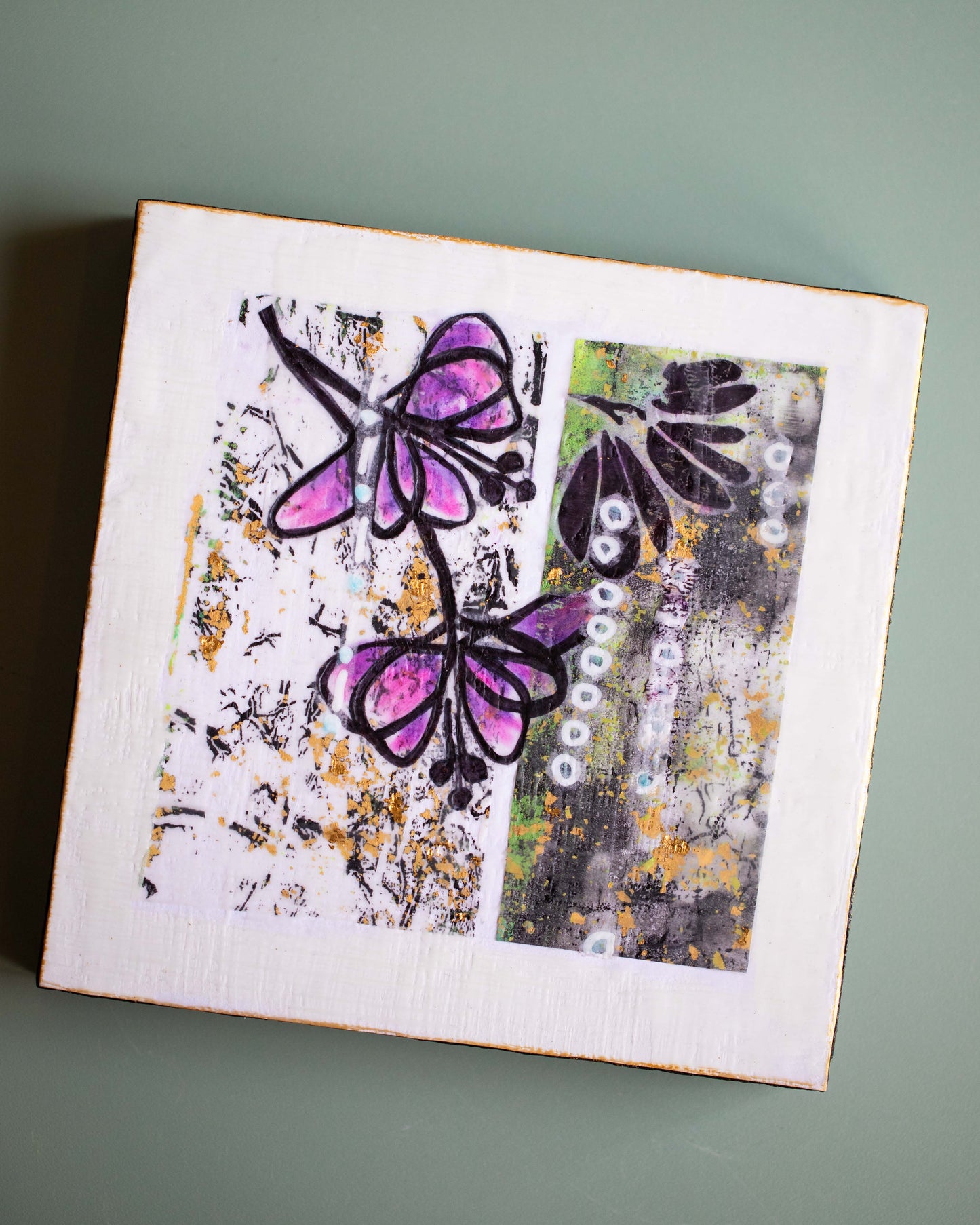 "Garden Note #4" Art Piece