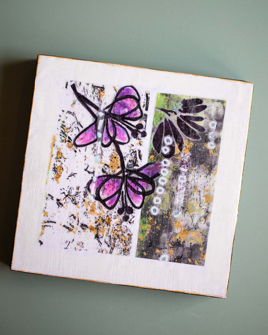 "Garden Note #4" Art Piece