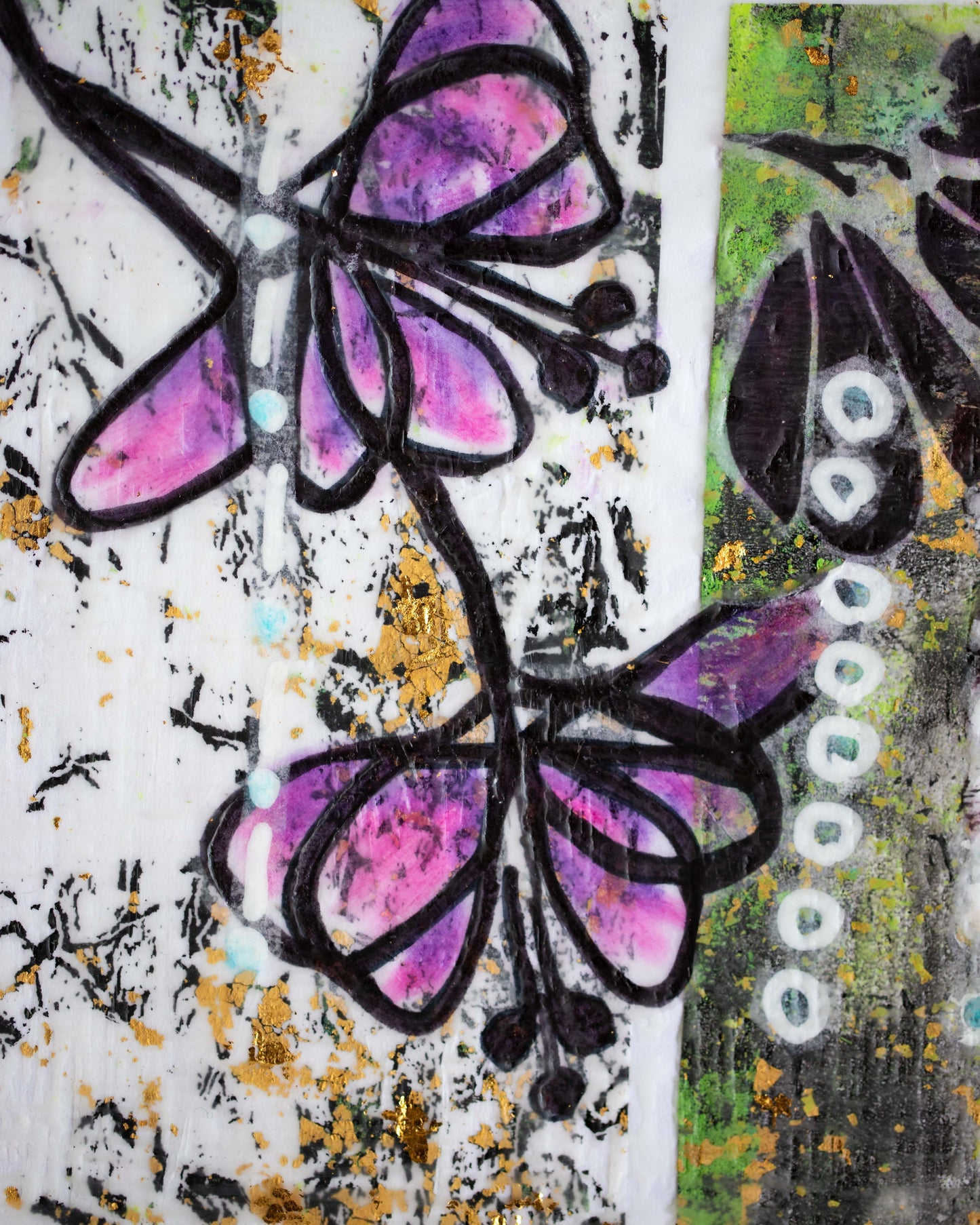 "Garden Note #4" Art Piece