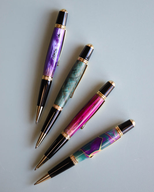 Teal Acrylic Pen