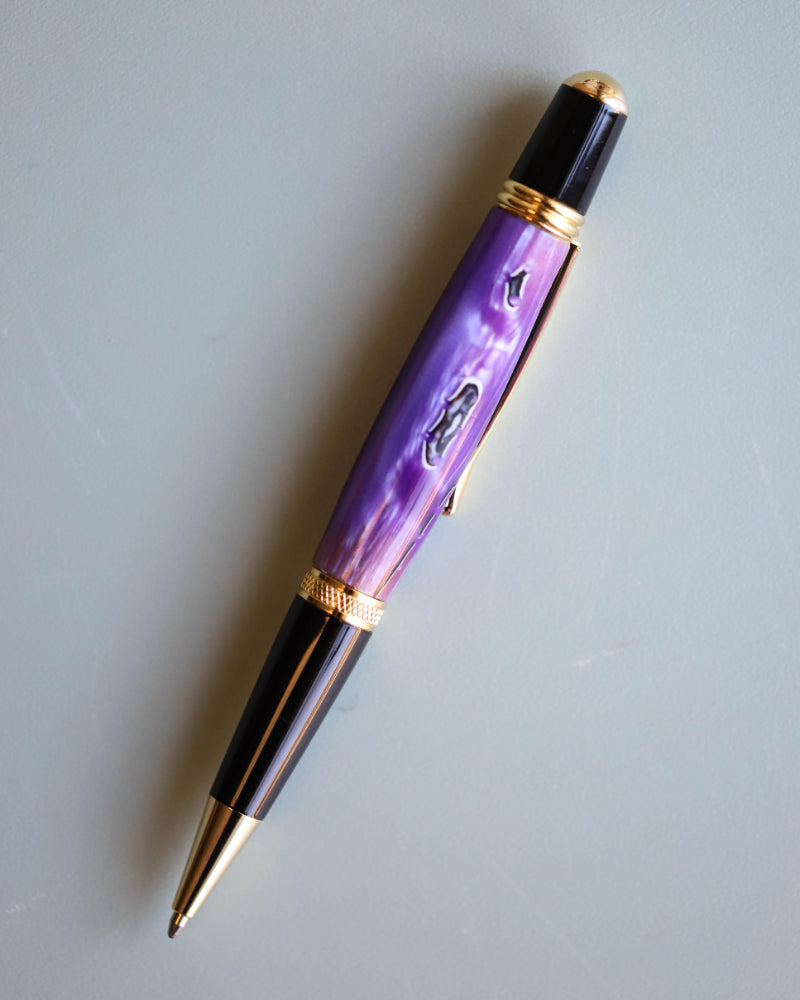 Purple Acrylic Pen